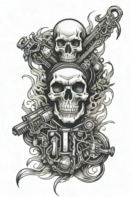 Skull Biker