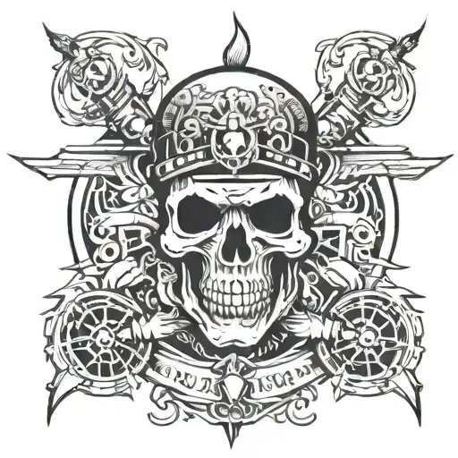 Skull Biker