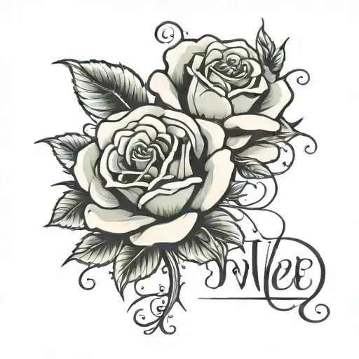 Rose With A Name And Birthdate