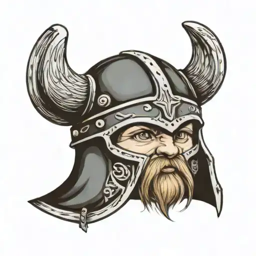 Baby Boy Viking Helmet With A Sword