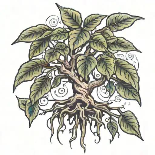 Not Father's Money Tree Growing