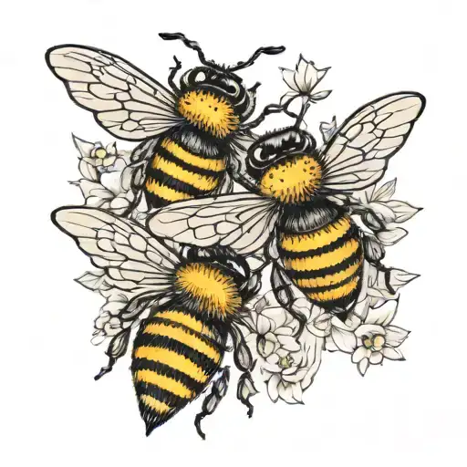 Bee Three Little Birds