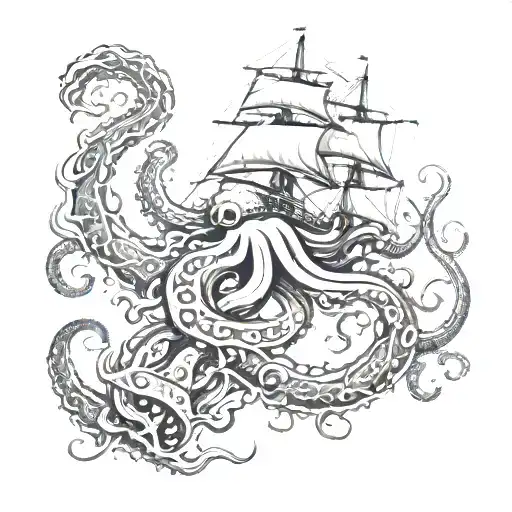 Kraken Reaching Deep