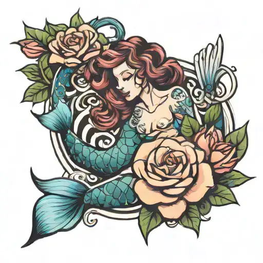 Marmaid Rose Intertwined