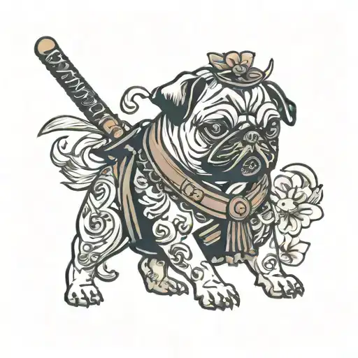 Samurai Pug