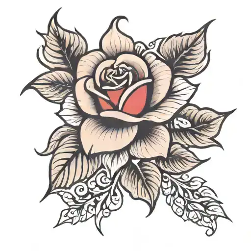 Do'nell B With Small Rose