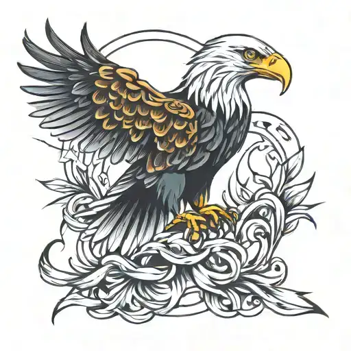 Eagle Intertwined