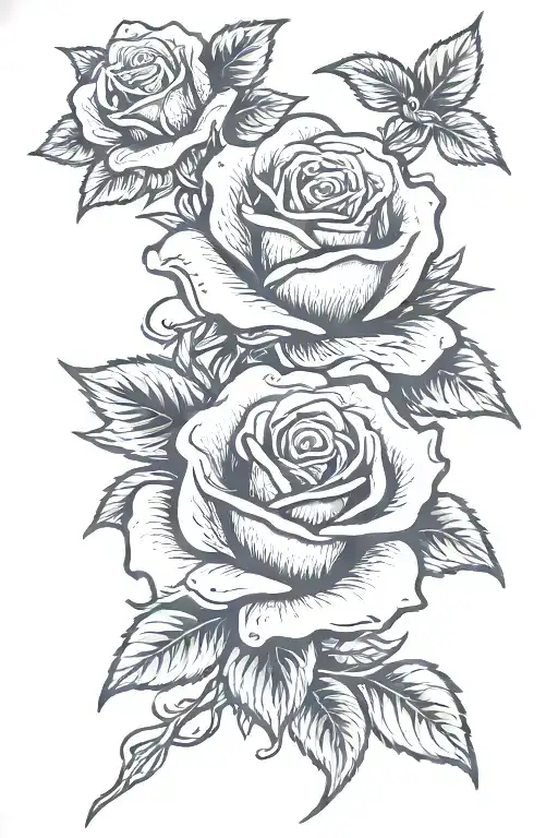 Rose With Dragger That Says Death Before Dishonor