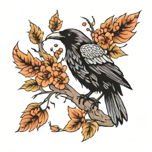 Raven Of A Branch Polka Style