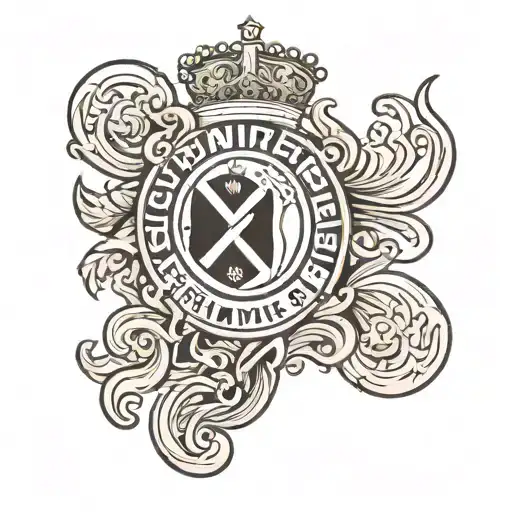 St Mirren Football Club Badge Tattoo