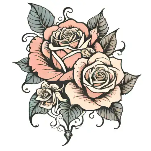 Rose With Puketapu As A Text