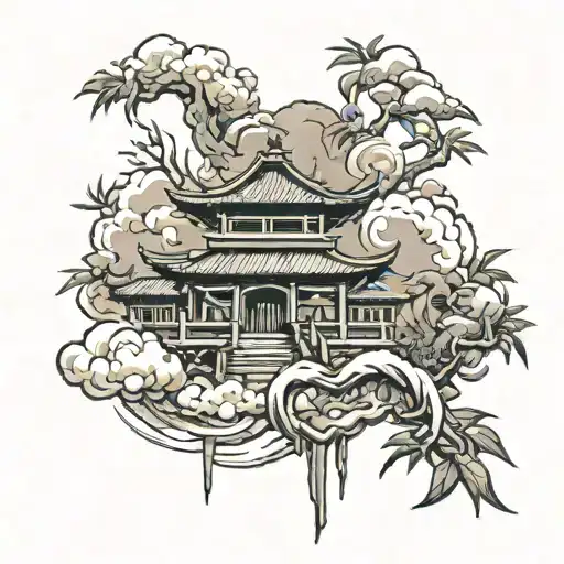 Bamboo And Thunder Cloud