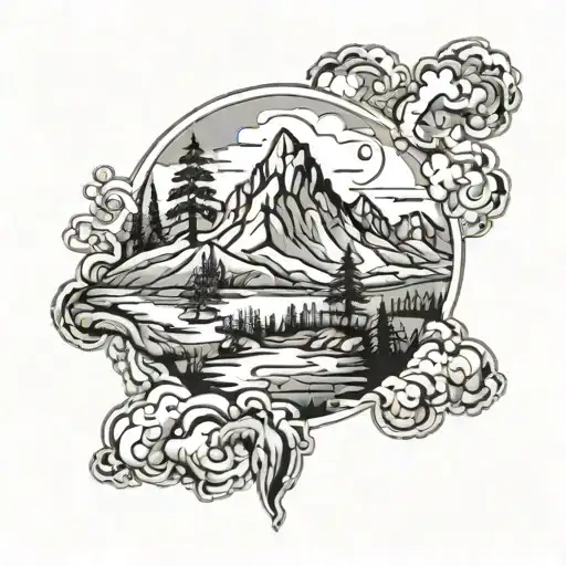 Karvasaras Mountain Landscape