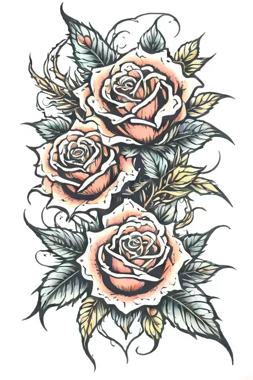 Rose Wrapped In Thorns