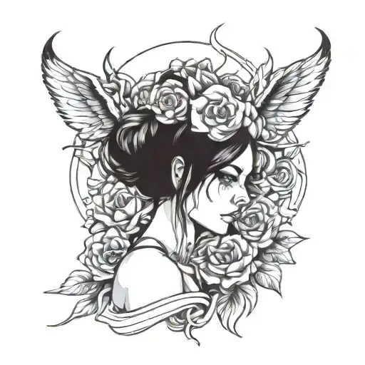 Create Tatto Based On Abusive Mom And Lack Of Father