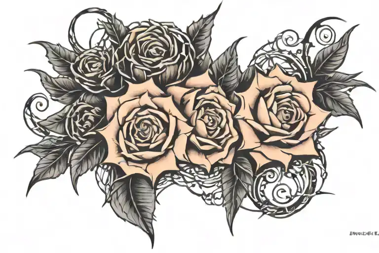 Fine Line Thorns Wire