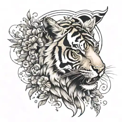 Tiger And Girland Zeus Coming