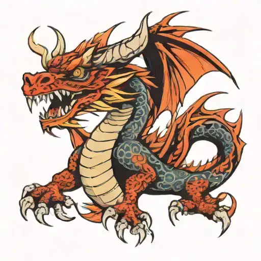 Collar Bone Dragon