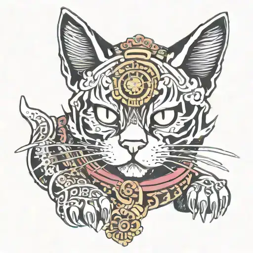 Anobis Samurai Cat