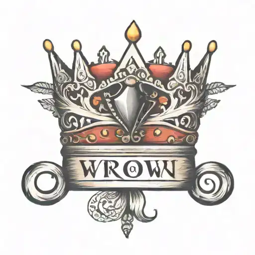 Crown With The Name Willow And Birthdate 11-29-2021