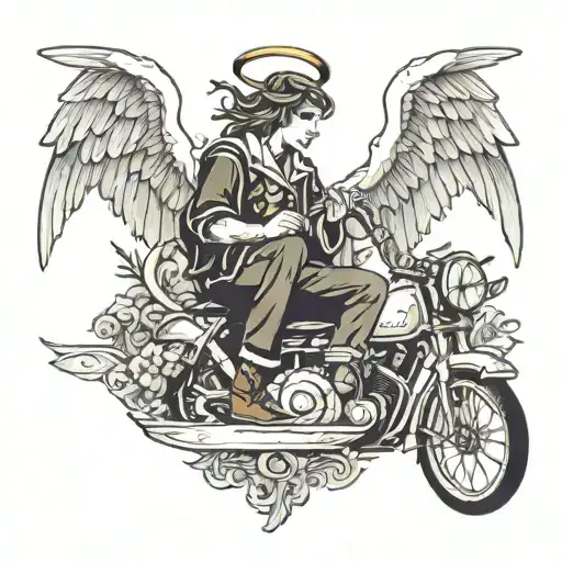 Angel And Sailor Navigating