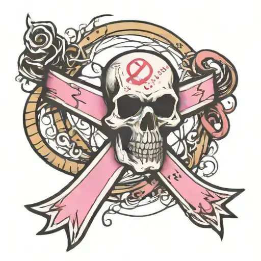 Sling Shot Cancer Ribbon