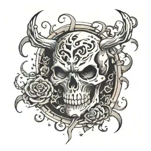 Something Evil Trying To Break Out From Body