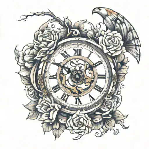 Clock Surrounded