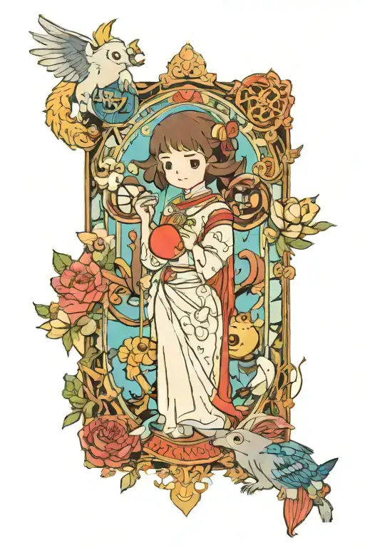 Studio Ghibli As Tarot Card