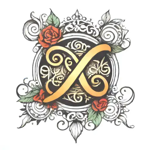 The Name Idy And The Infinity Symbol