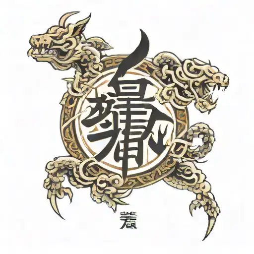 Djae Tattoo In Chinese Characters