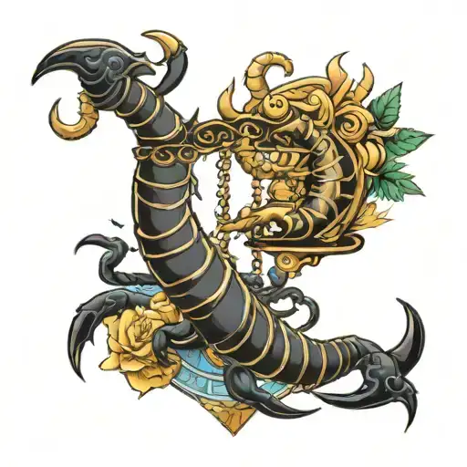 Scorpion And Libra Scale