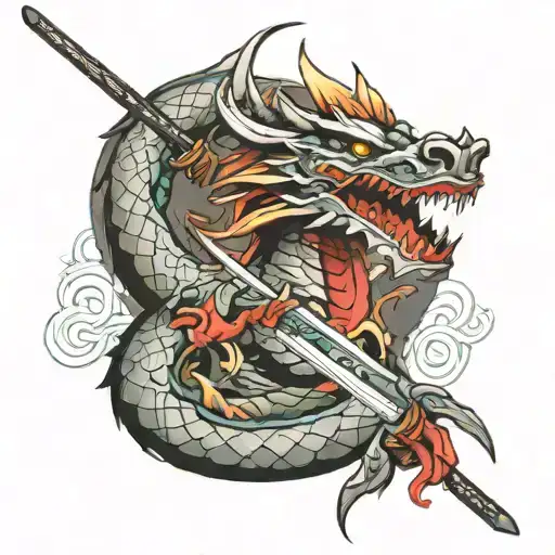 Katana Dragon