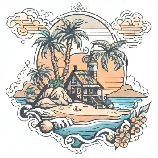 Beach Landscape Country Represented