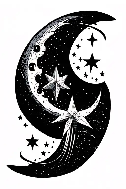 Moon And Star