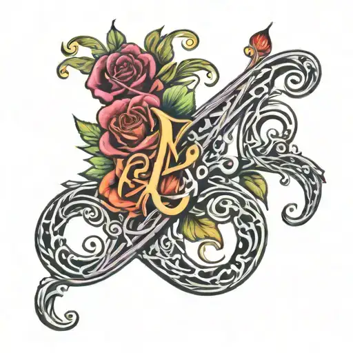 Initials Abr Like A Metal Band With A Girly Aspect