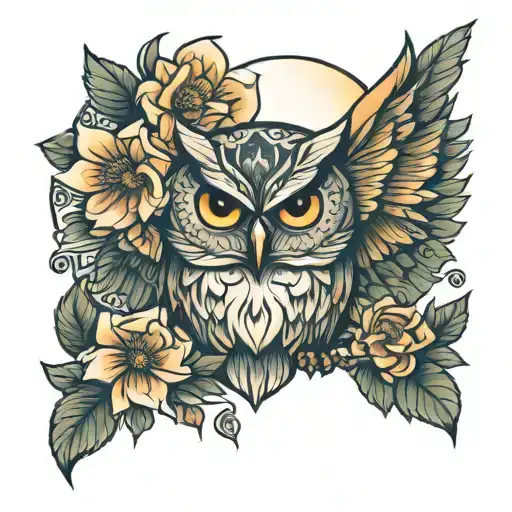 Owl Flower Moon