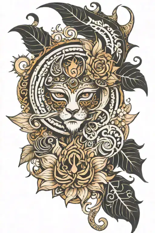 Damru In Sun Moon Made