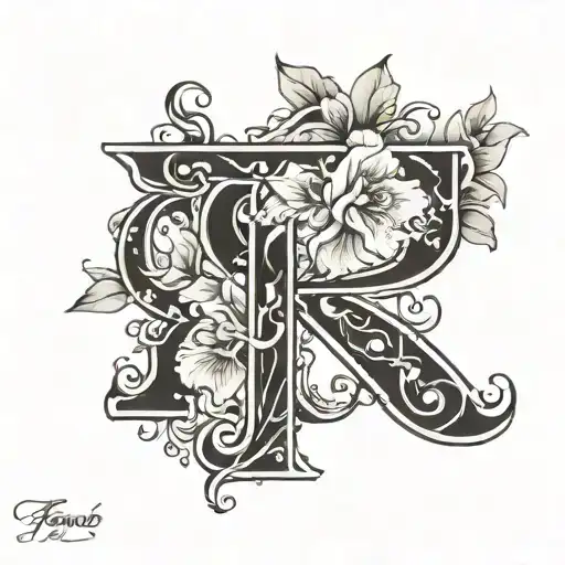 Beautiful Letters Fg For A Small