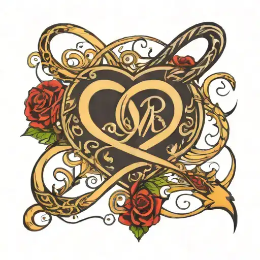 Love With Infinity Contains Letter R And M