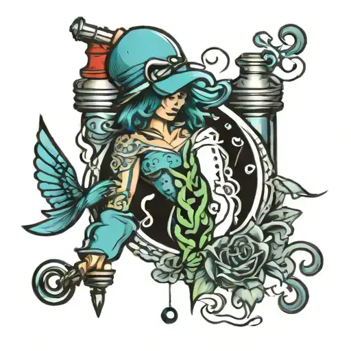 Syringe And Aquarius