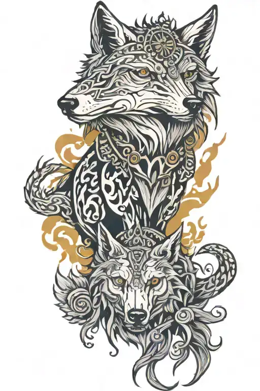 Wolf Wiking War Old Gods