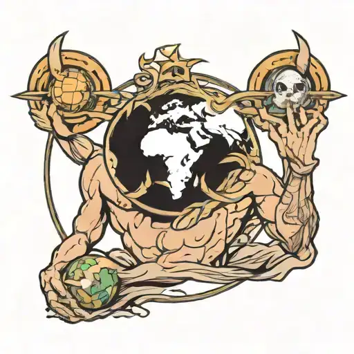 Atlas Holding The Earth