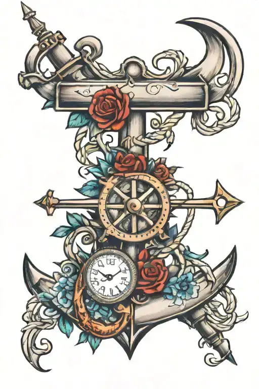 Anchor And Time Running