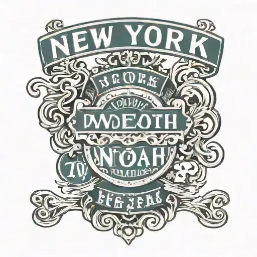 New York Liscence Plate With The Word Woah