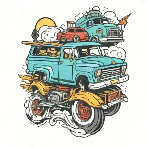 Cartoon Cars For Son