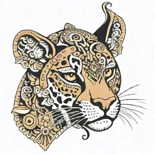 Aztec Jaguar Girl