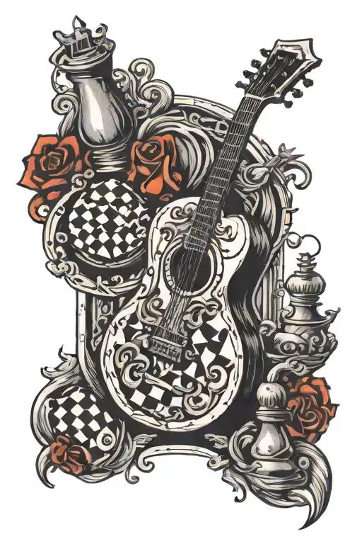 Chess And Guitar