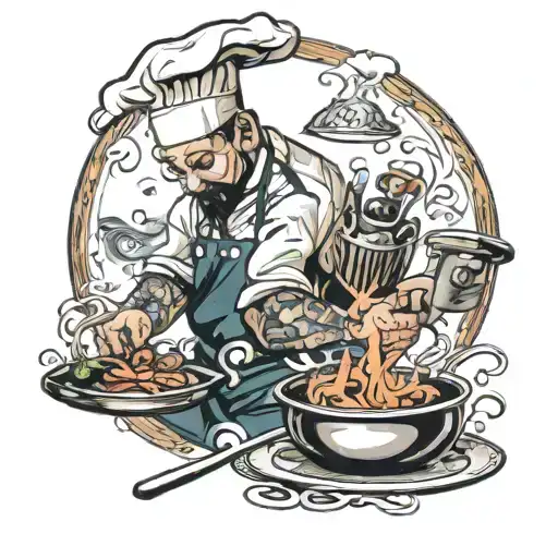 Chef Cooking