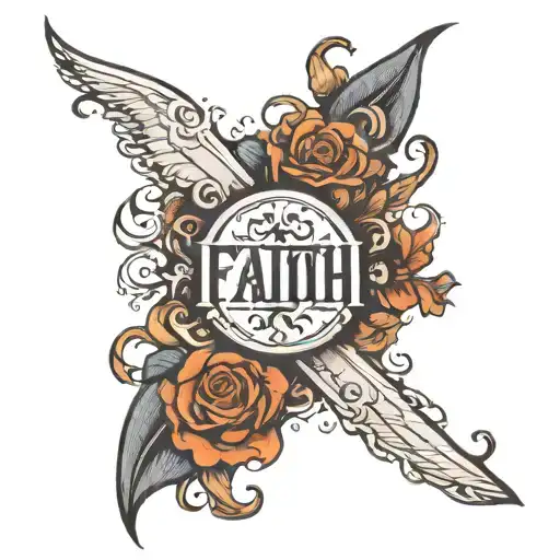 The Word 'Faith' Branded
